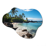 Maui Tropical Dreamscape II - Asymmetric Metal Wall Art