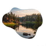 South Dakota Custer State Park Serenity I - Asymmetric Metal Wall Art