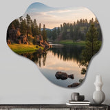 South Dakota Custer State Park Serenity I - Asymmetric Metal Wall Art