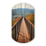 Gatlinburg Skybridge Tennessee - Asymmetric Metal Wall Art