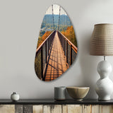 Gatlinburg Skybridge Tennessee - Asymmetric Metal Wall Art