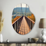 Gatlinburg Skybridge Tennessee - Asymmetric Metal Wall Art