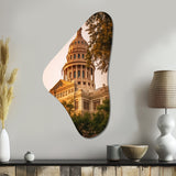 Texas Architectural Heritage - Asymmetric Metal Wall Art