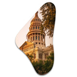 Texas Architectural Heritage - Asymmetric Metal Wall Art