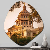 Texas Architectural Heritage - Asymmetric Metal Wall Art