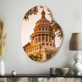 Texas Architectural Heritage - Asymmetric Metal Wall Art