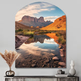 Texas Big Bend National Park - Asymmetric Metal Wall Art