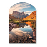 Texas Big Bend National Park - Asymmetric Metal Wall Art