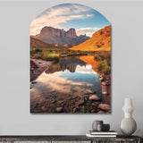 Texas Big Bend National Park - Asymmetric Metal Wall Art