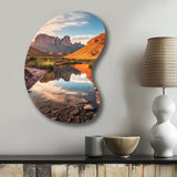 Texas Big Bend National Park - Asymmetric Metal Wall Art