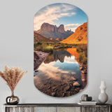 Texas Big Bend National Park - Asymmetric Metal Wall Art