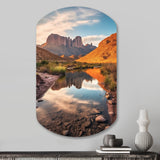 Texas Big Bend National Park - Asymmetric Metal Wall Art