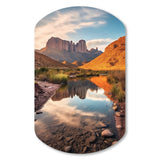 Texas Big Bend National Park - Asymmetric Metal Wall Art