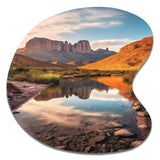 Texas Big Bend National Park - Asymmetric Metal Wall Art