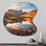 Texas Big Bend National Park - Asymmetric Metal Wall Art