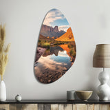 Texas Big Bend National Park - Asymmetric Metal Wall Art