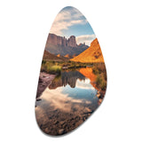 Texas Big Bend National Park - Asymmetric Metal Wall Art