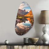 Texas Big Bend National Park - Asymmetric Metal Wall Art