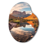 Texas Big Bend National Park - Asymmetric Metal Wall Art