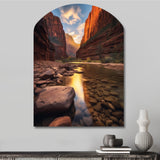 Zion National Park Utah - Asymmetric Metal Wall Art