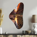 Zion National Park Utah - Asymmetric Metal Wall Art