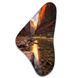 Zion National Park Utah - Asymmetric Metal Wall Art