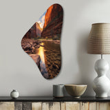 Zion National Park Utah - Asymmetric Metal Wall Art