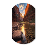 Zion National Park Utah - Asymmetric Metal Wall Art