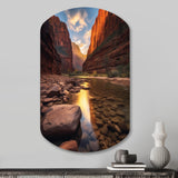 Zion National Park Utah - Asymmetric Metal Wall Art