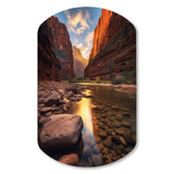 Zion National Park Utah - Asymmetric Metal Wall Art