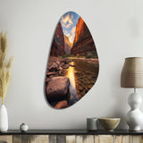 Zion National Park Utah - Asymmetric Metal Wall Art