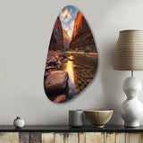 Zion National Park Utah - Asymmetric Metal Wall Art