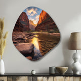 Zion National Park Utah - Asymmetric Metal Wall Art