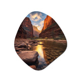 Zion National Park Utah - Asymmetric Metal Wall Art