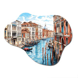 Venetian Artistry Canal - Asymmetric Metal Wall Art