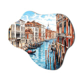 Venetian Artistry Canal - Asymmetric Metal Wall Art