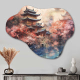 Japan Landscape Of The Rising Sun V - Asymmetric Metal Wall Art