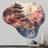 Japan Landscape Of The Rising Sun V - Asymmetric Metal Wall Art