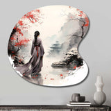 Japan Land Of The Samurai VI - Asymmetric Metal Wall Art