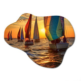 Boating Bliss II - Asymmetric Metal Wall Art