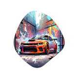 Graffiti Muscle Car III - Asymmetric Metal Wall Art