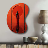 African Tribes Himba Reflections I - Asymmetric Metal Wall Art