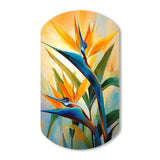 Paradises Profile Flower II - Asymmetric Metal Wall Art