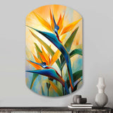 Paradises Profile Flower II - Asymmetric Metal Wall Art