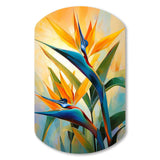 Paradises Profile Flower II - Asymmetric Metal Wall Art