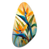 Paradises Profile Flower II - Asymmetric Metal Wall Art