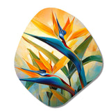 Paradises Profile Flower II - Asymmetric Metal Wall Art