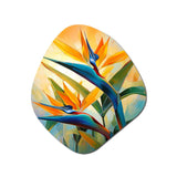 Paradises Profile Flower II - Asymmetric Metal Wall Art