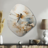 Dragonfly Delight - Asymmetric Metal Wall Art