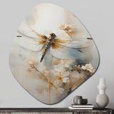 Dragonfly Delight - Asymmetric Metal Wall Art